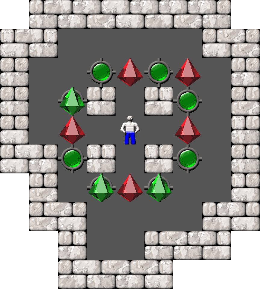 Sokoban Kevin 13 level 96